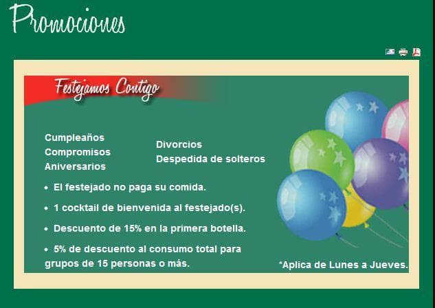 Ven y festeja con nosotros
