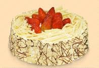 Pastel de queso con fruta