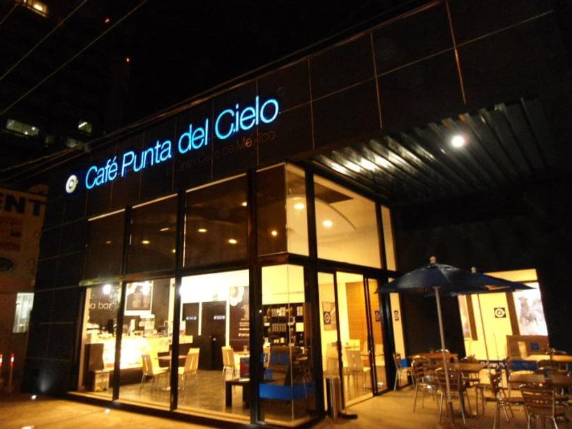 Café punta del cielo.