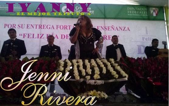 IMITADORA DE JENNI RIVERA CANTANDO CON BANDA O MARIACHI